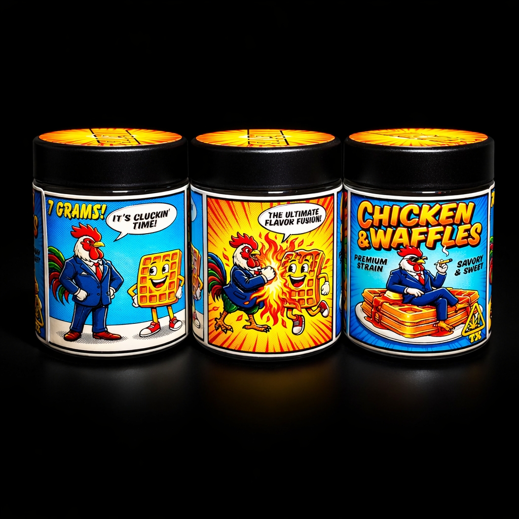 Chicken and Waffles Flower