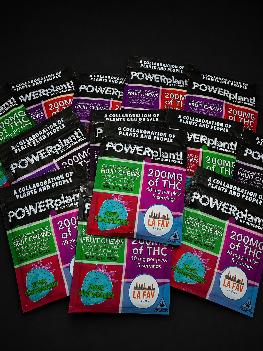 Power Plant x Super Chill Rosin Fruit Chews